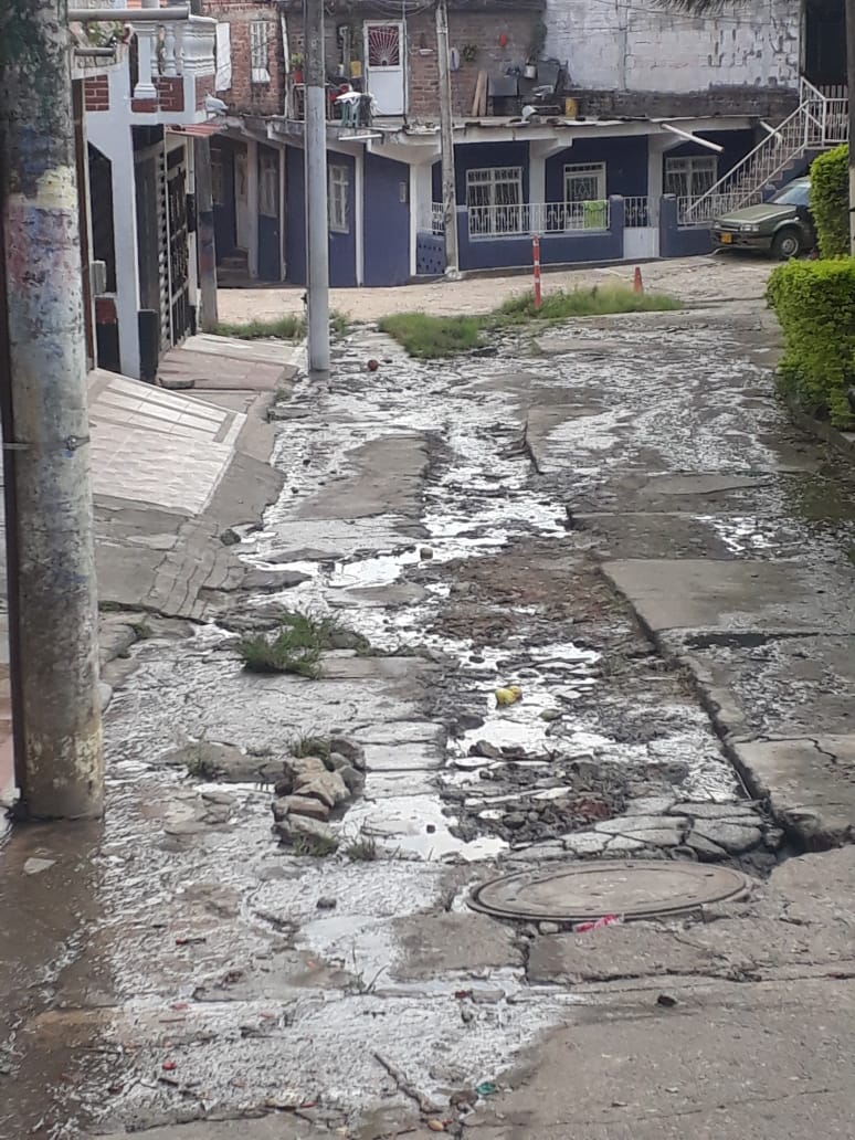 Fuga de aguas negras