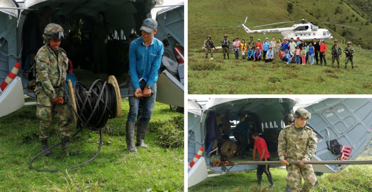 Apoyo de la Sexta Brigada