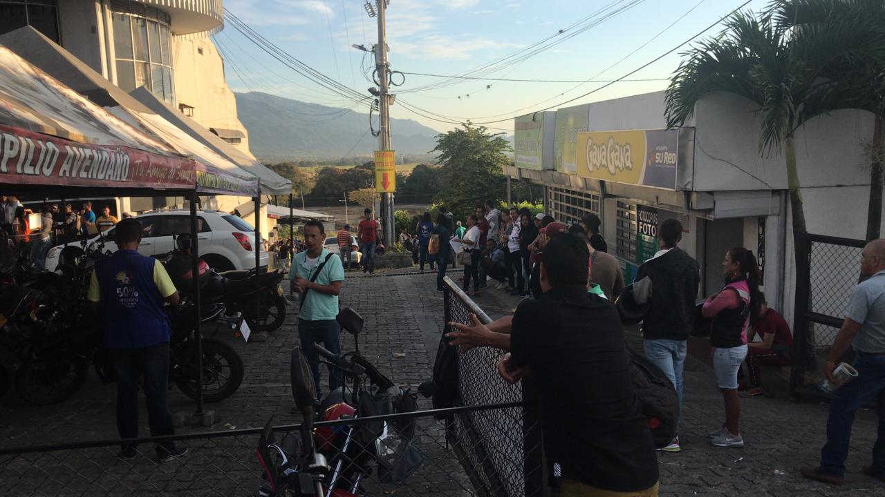 Colapso en tránsito