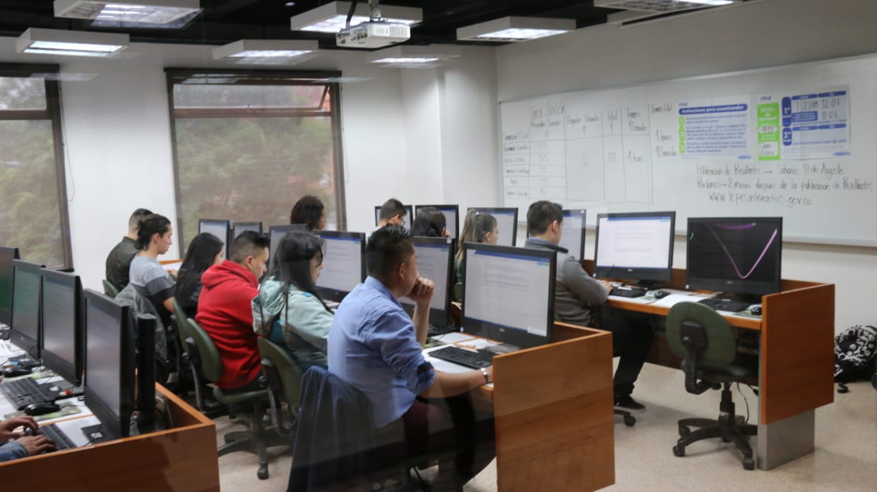 En esta oportunidad 317 estudiantes presentaron la prueba Saber Pro y TyT extemporánea en computador.