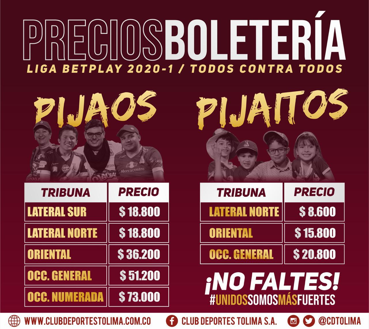 Hinchas del Deportes Tolima