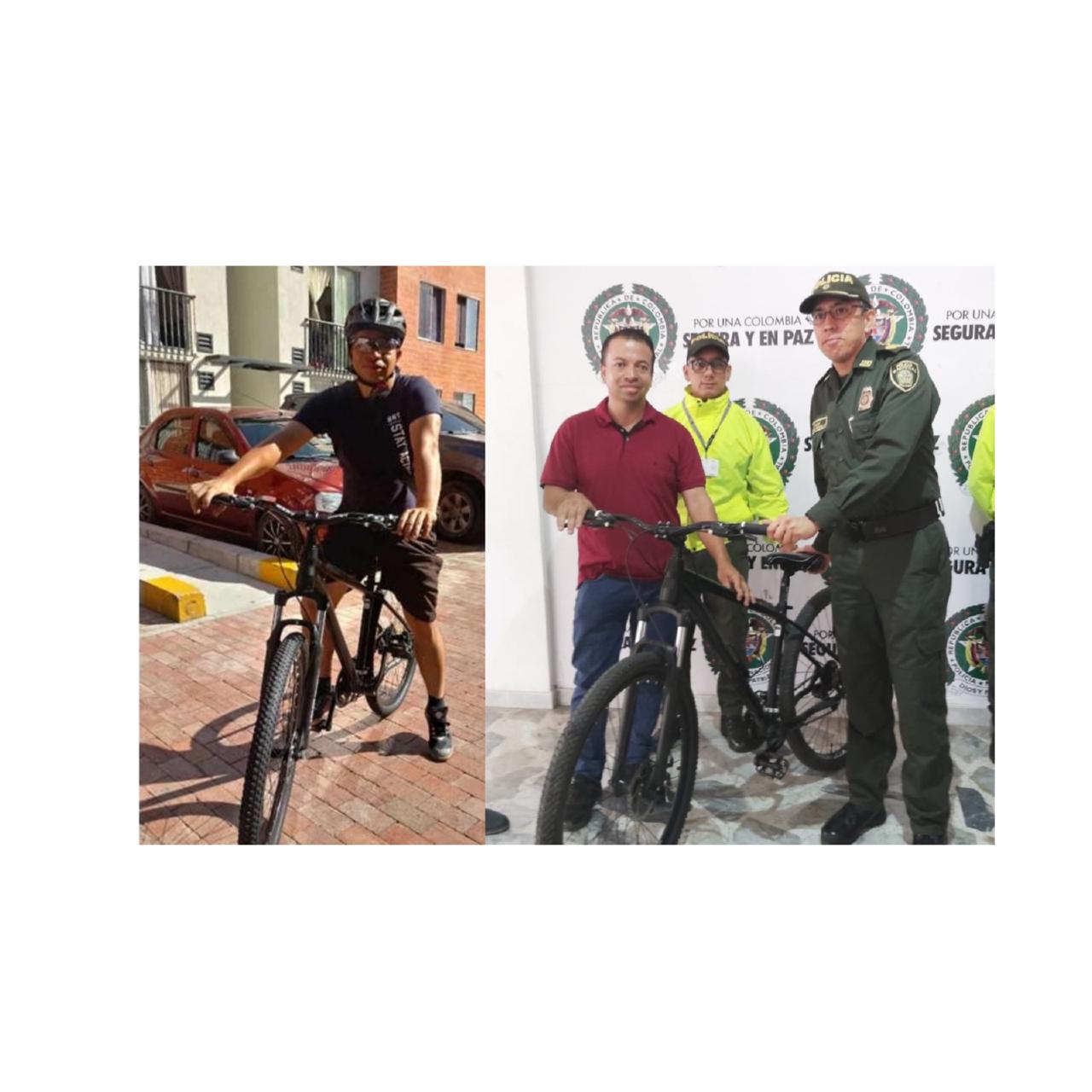 Recuperación de bicicleta