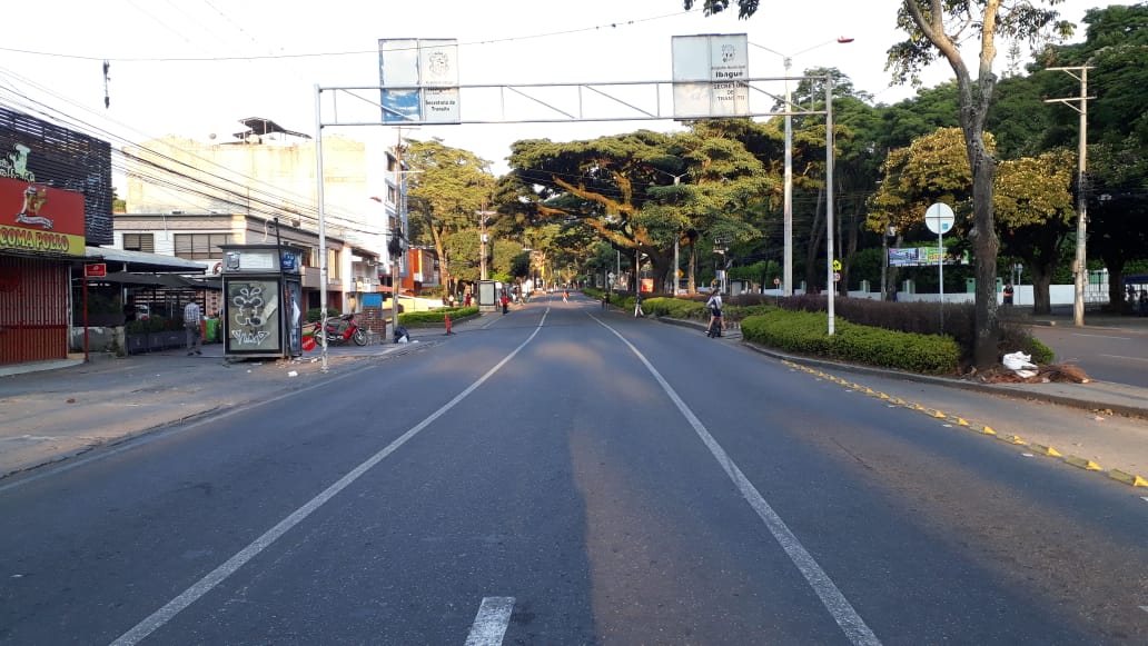 Día sin carro y sin moto en Ibagué.