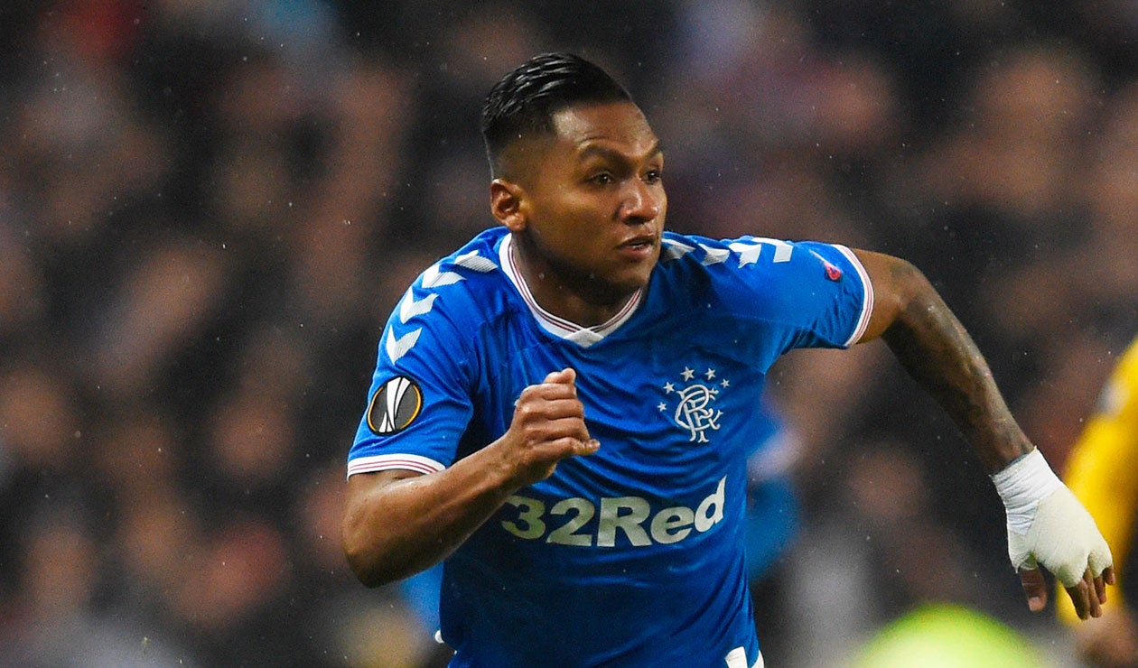 Alfredo Morelos, Rangers, Europa League