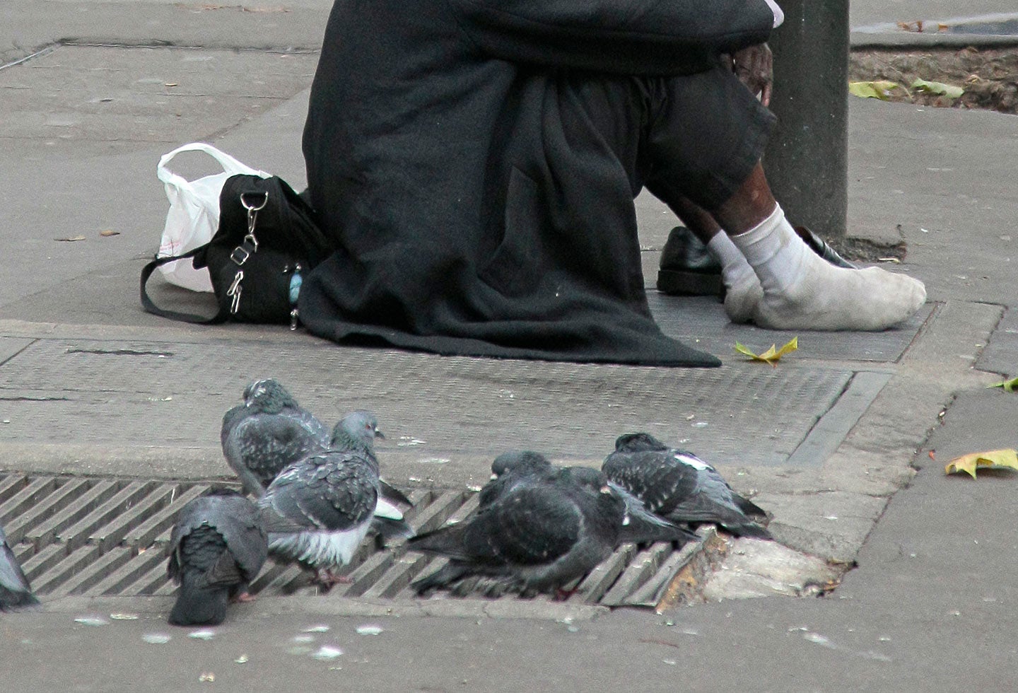 Un habitante de calle