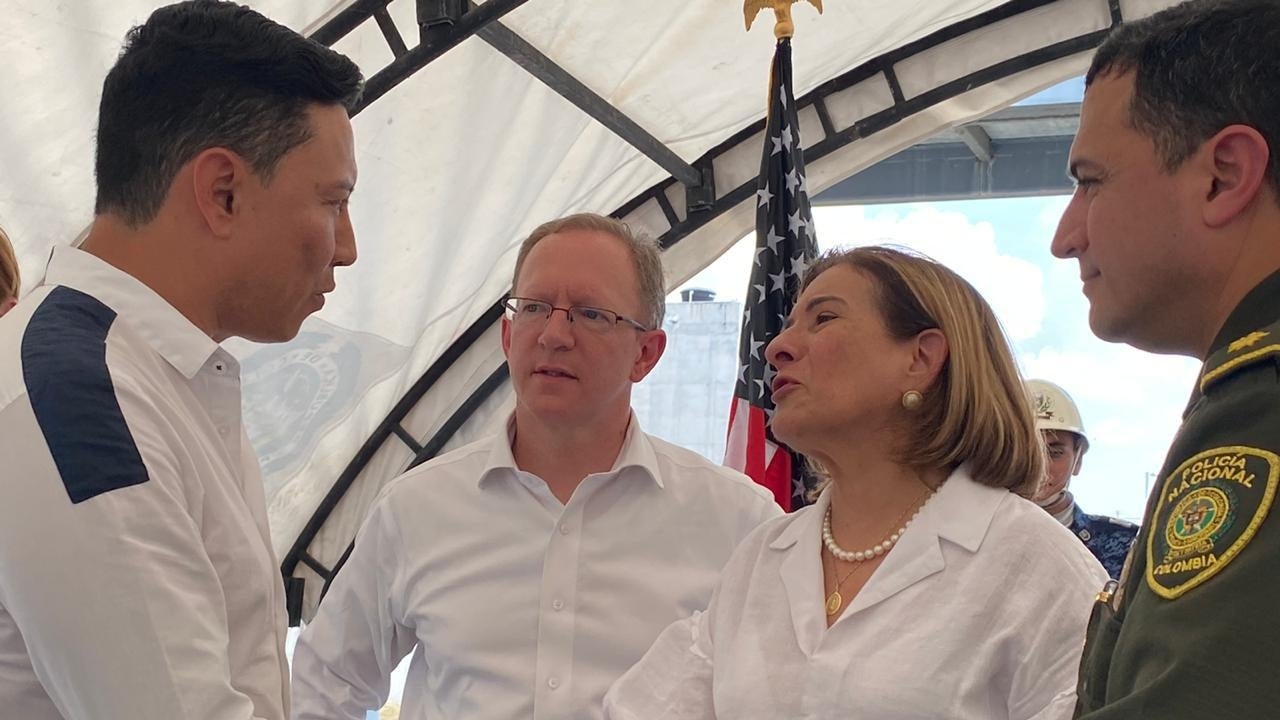 Ministra de Justicia estuvo en El Espinal