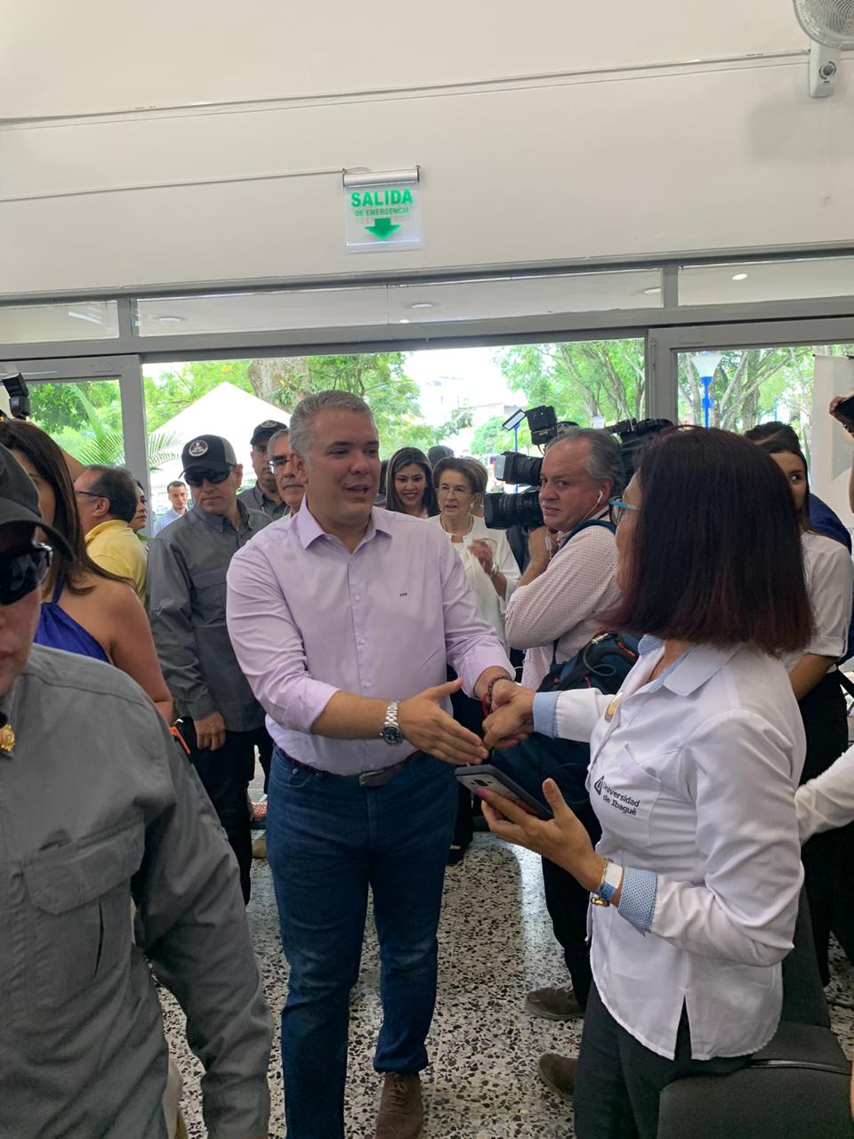 Presidente Duque visita Universidad de Ibagué