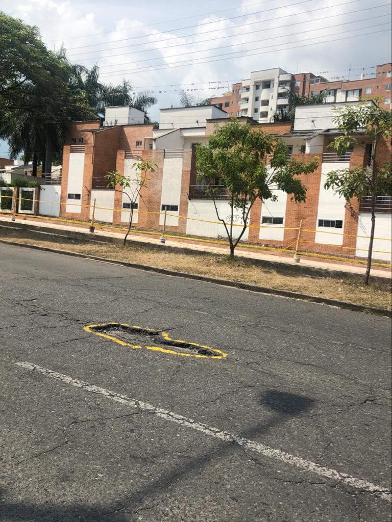Huecos en Ibagué