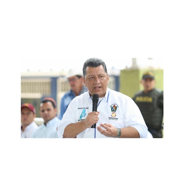 Gobernador del Tolima Ricardo Orozco Valero