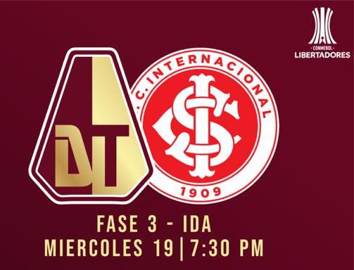 Precios de boletería Tolima vs Internacional