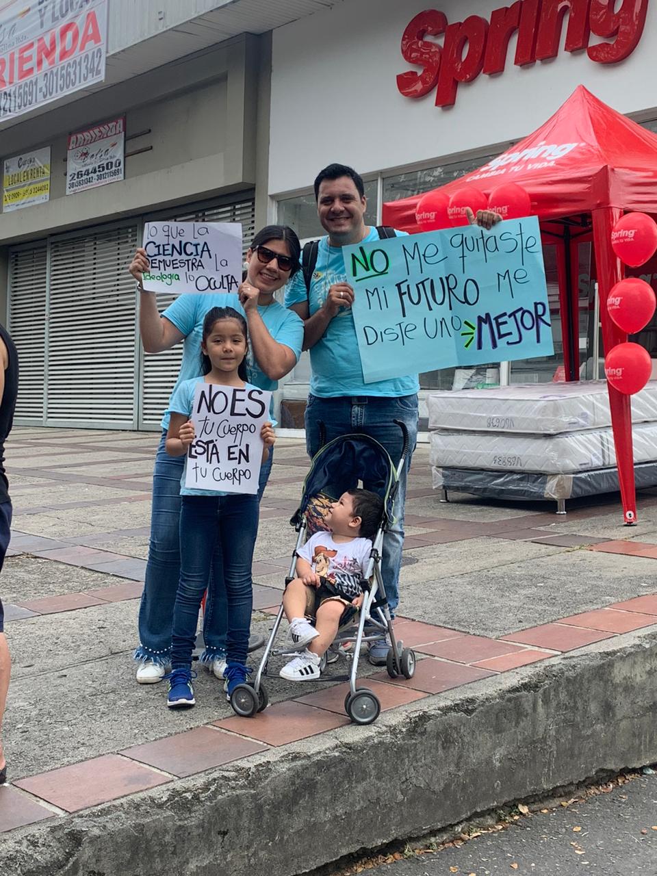 Marcha en contra del aborto