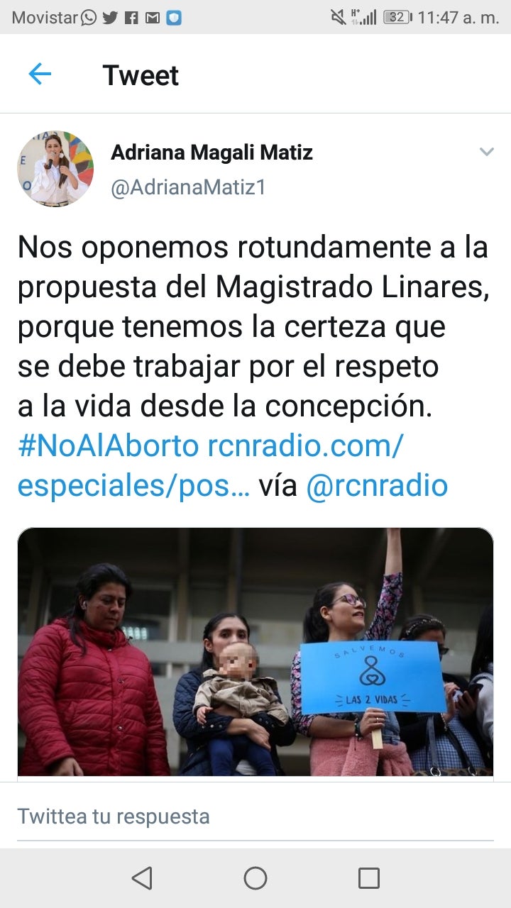 Oposición sobre el aborto