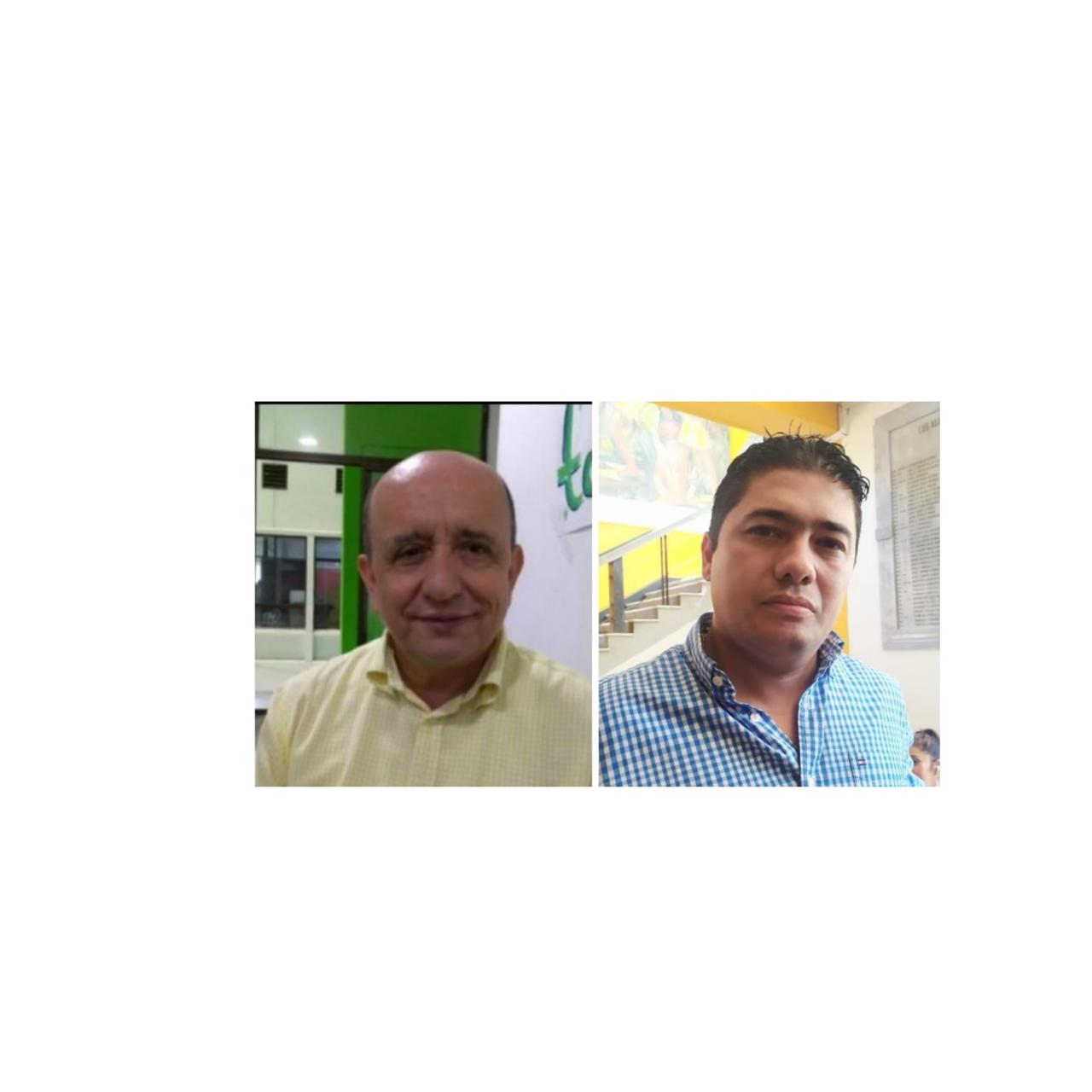 Diputado Reyes y Presidente del Concejo César Franco