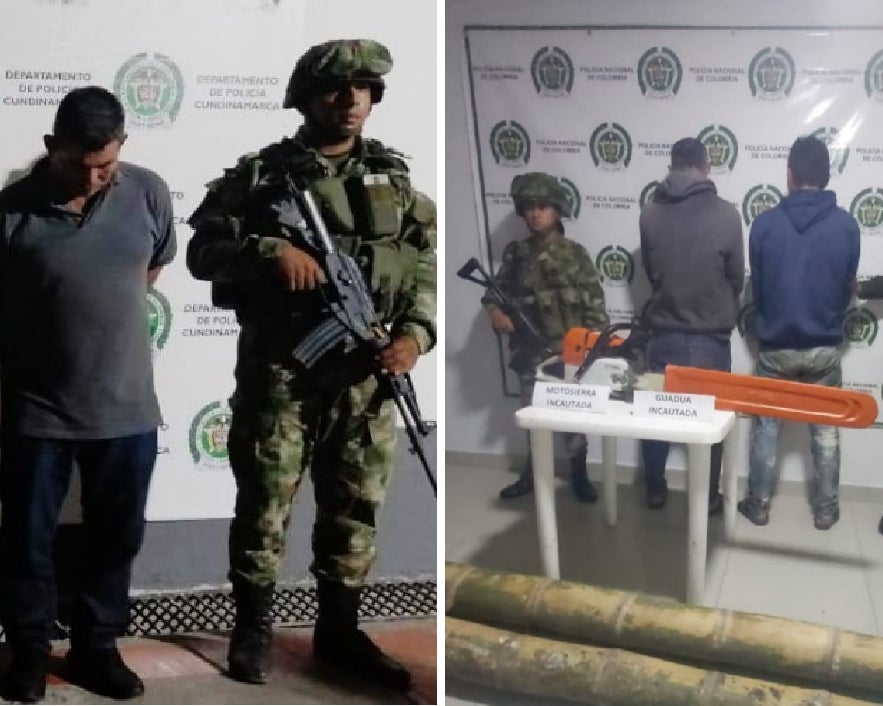 Ejército capturó a tres personas en el Tolima en las últimas horas