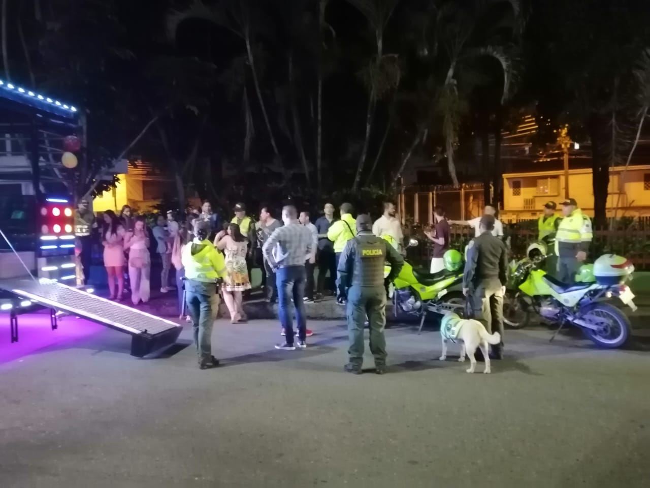 Operativos de seguridad en Ibagué