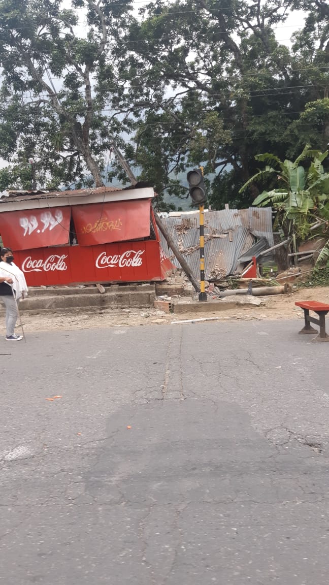 Accidente Santa Ana Ibagué