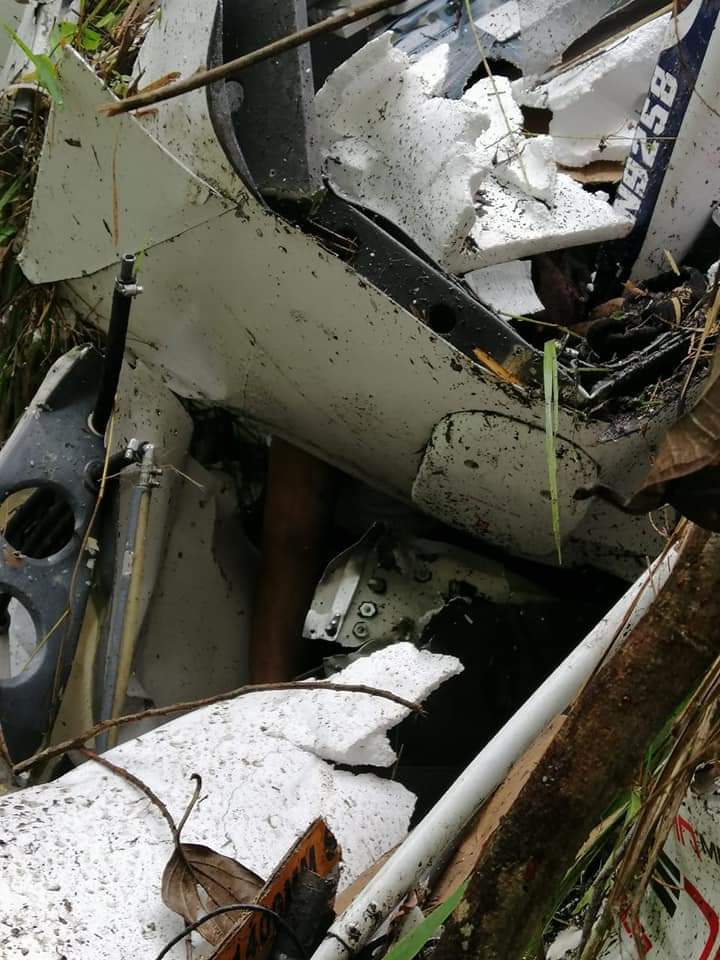 Accidente aéreo en el Tolima