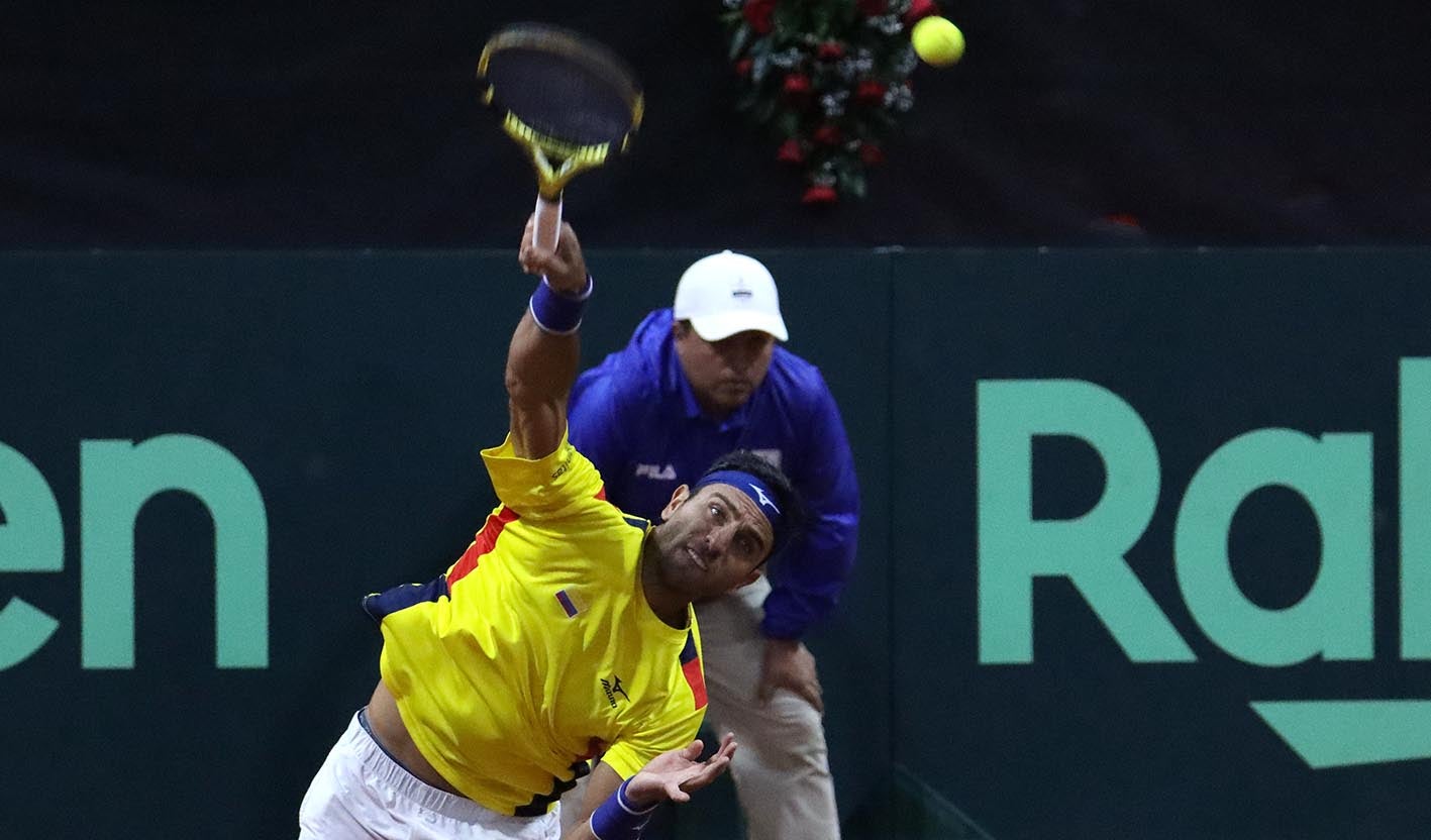 Colombia Vs. Argentina - Copa Davis