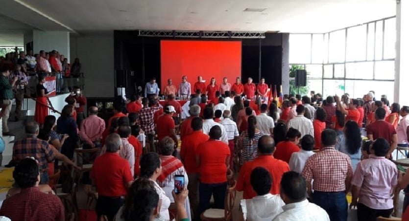 La colectividad política exigió brindar ayudas humanitarias representadas en raciones de alimentos básicos y elementos de aseo