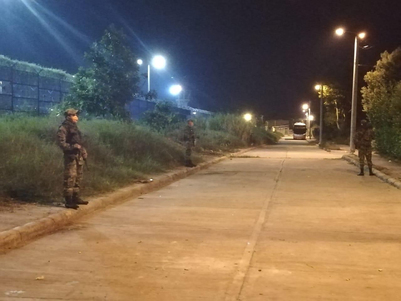 Patrullan calles de Ibagué