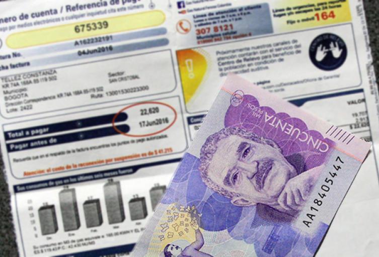 Los usuarios del estrato 1 y 2 que tengan dificultades para pagar en abril, podrán diferir ese pago a 36 meses