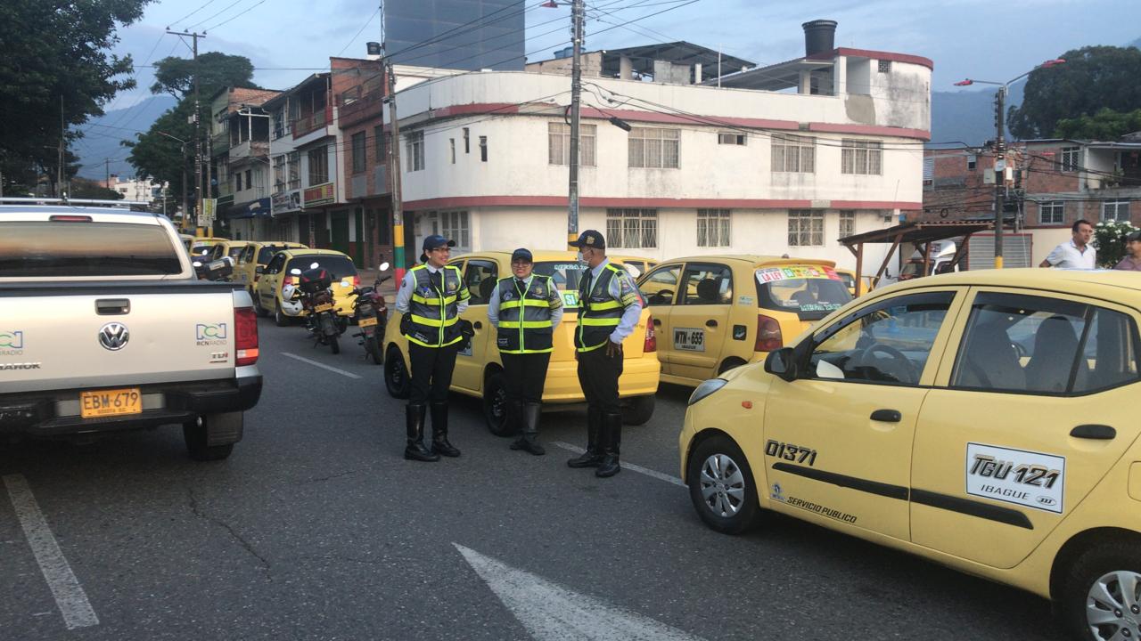 Paro taxistas Ibagué
