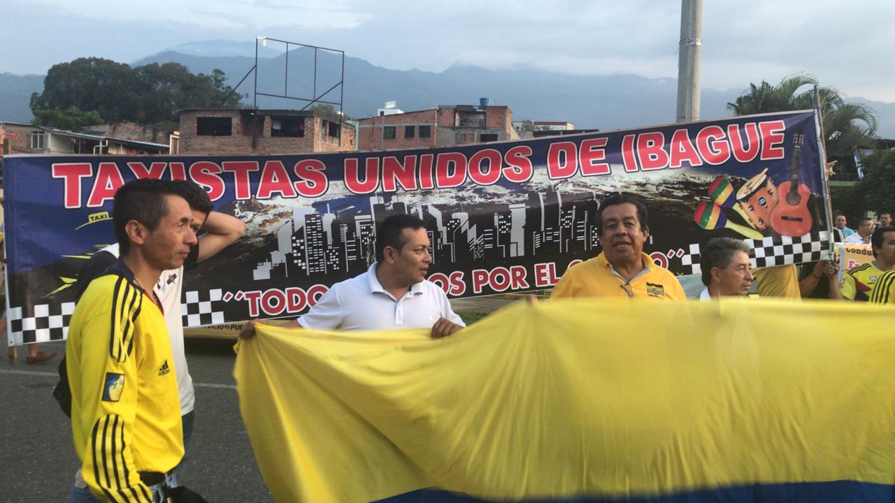 Paro taxistas Ibagué
