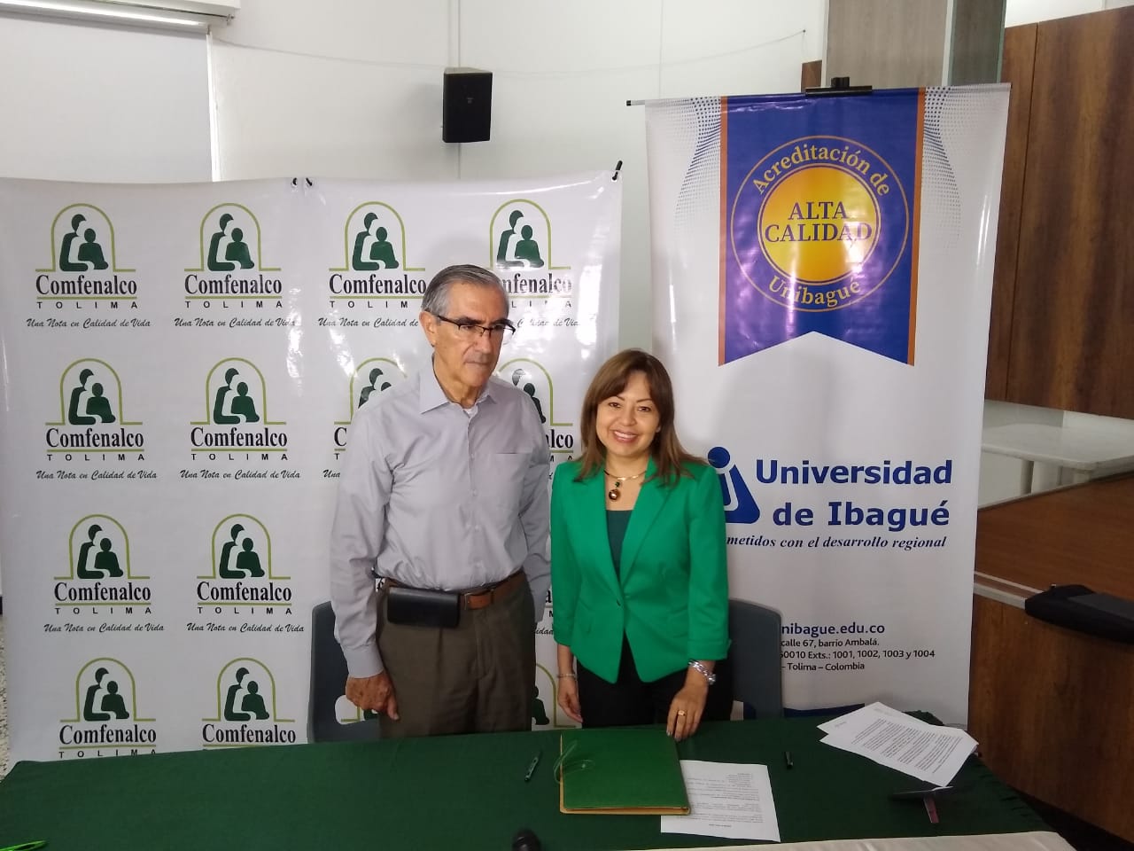 Unión entre Comfenalco y Universidad de Ibagué