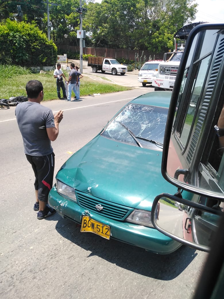 Accidente de tránsito en picaleña