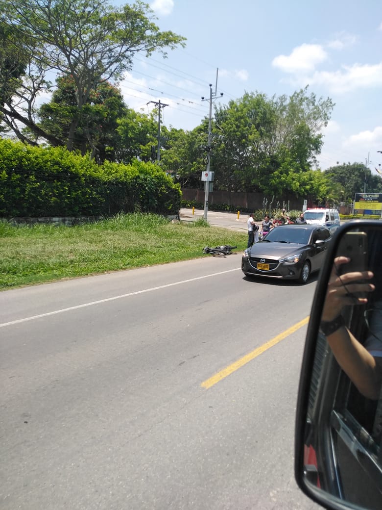 Accidente en picaleña