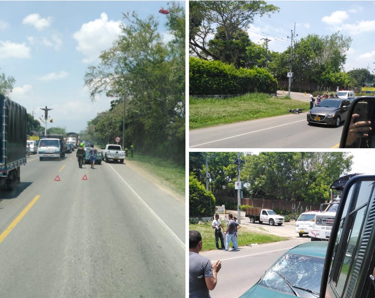 Accidente en picaleña