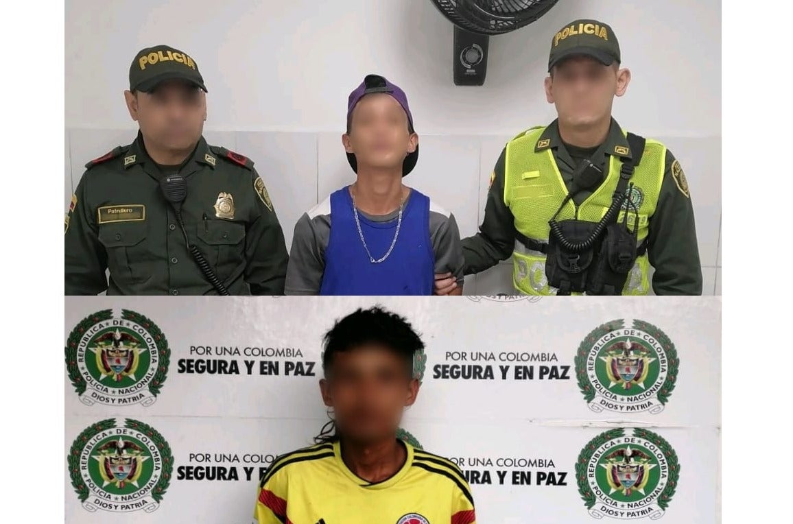 Cogieron a dos jíbaros en el barrio Chicó