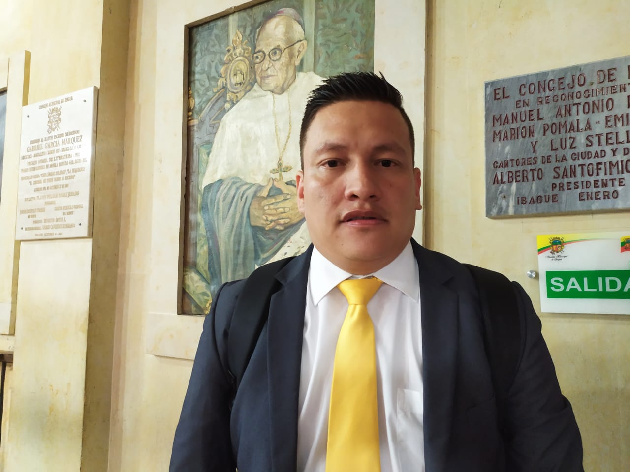 Iván Delgado Triana nuevo contralor de Ibagué