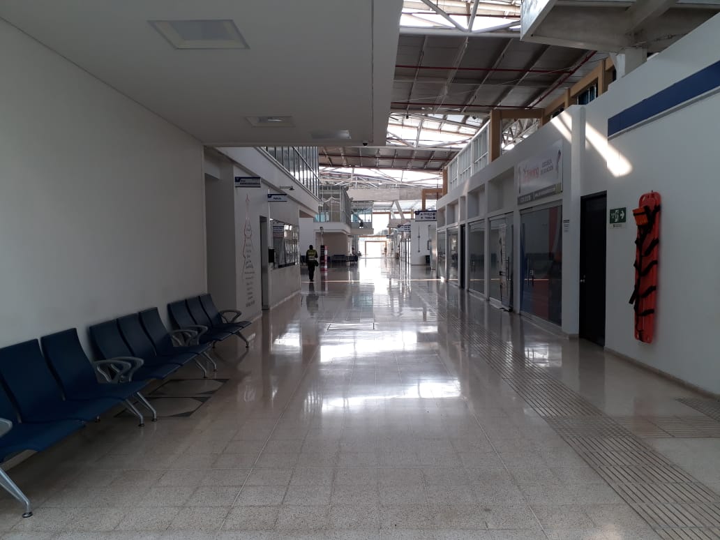 Terminal terrestre y aérea se unen a preservar la salud