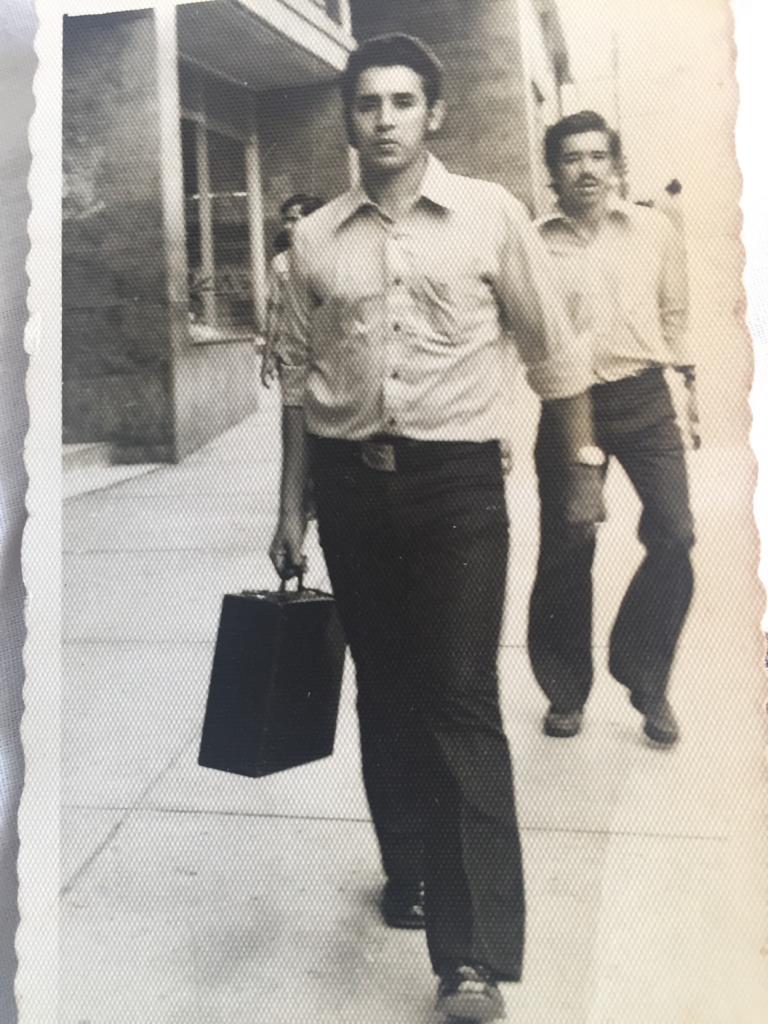 Jose A Sierra en su Juventud