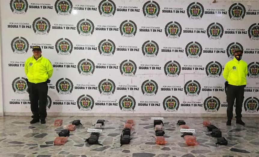 marihuana incautada en Ibagué