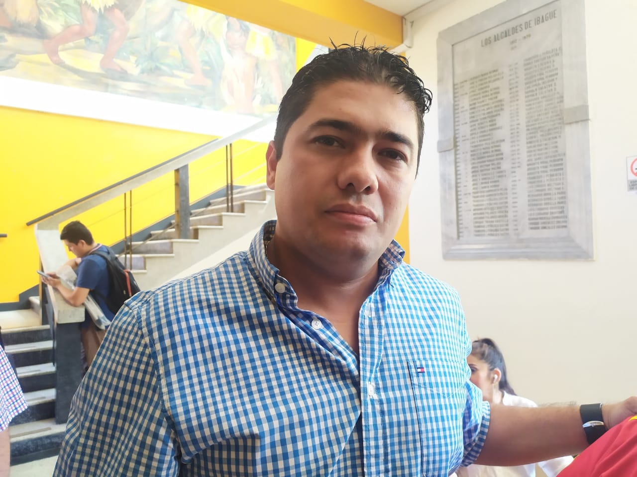 Presidente del Concejo Cesar Franco