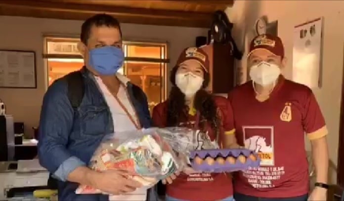 La compañía también ha entregado mercados en la vereda Potosí del barrio Boquerón y en los barrios Alaska,, El Salado y Ambala