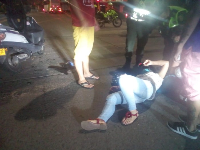 Fuga de agua en Ibagué causa accidentes