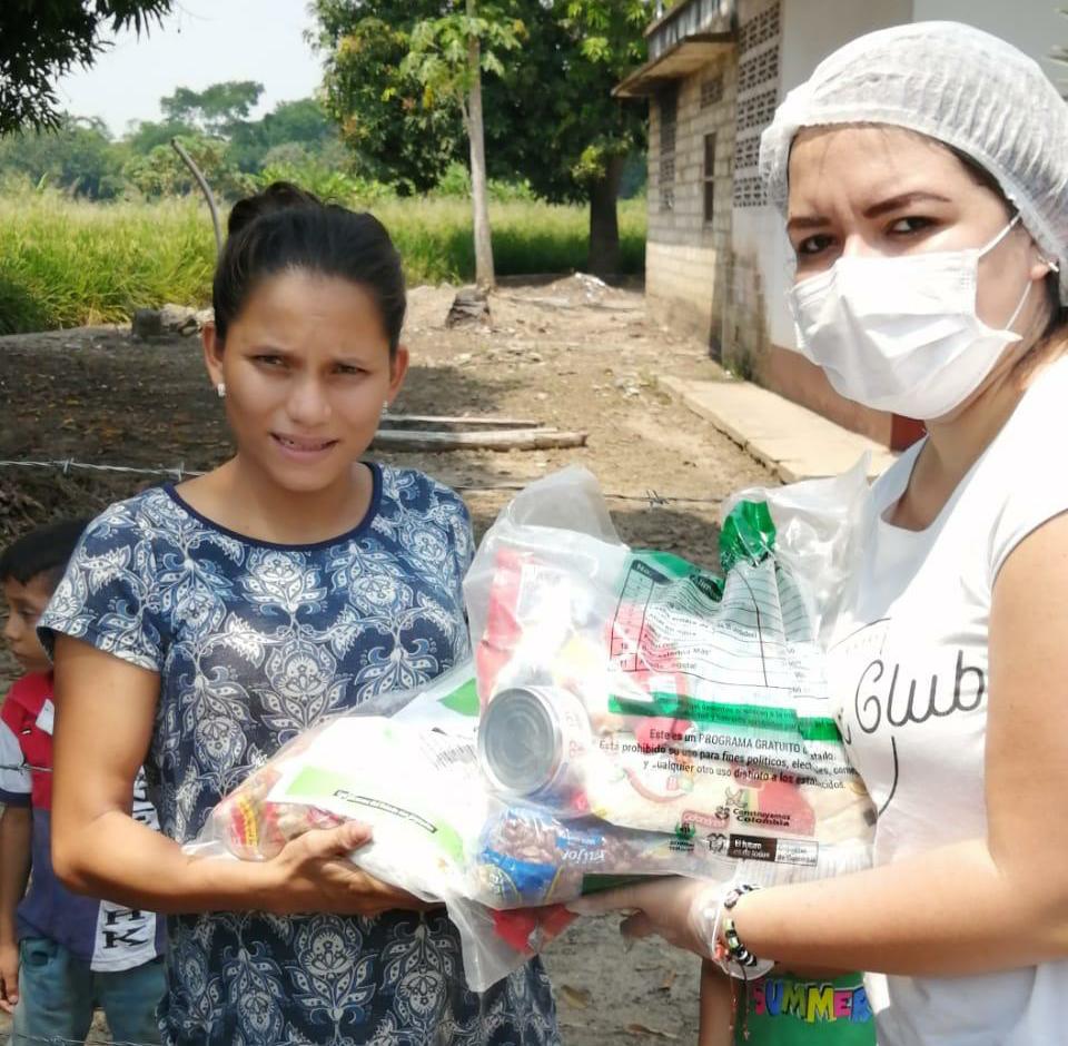 Entrega de mercados ICBF