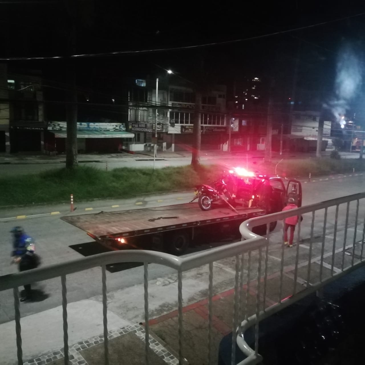 Accidente en las calles de Ibagué