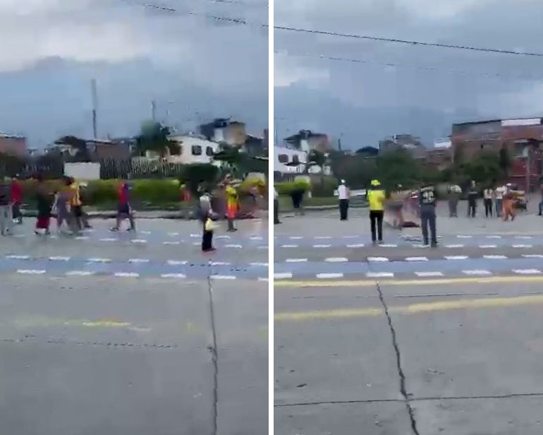 Cacerolazo en el centro de Ibagué