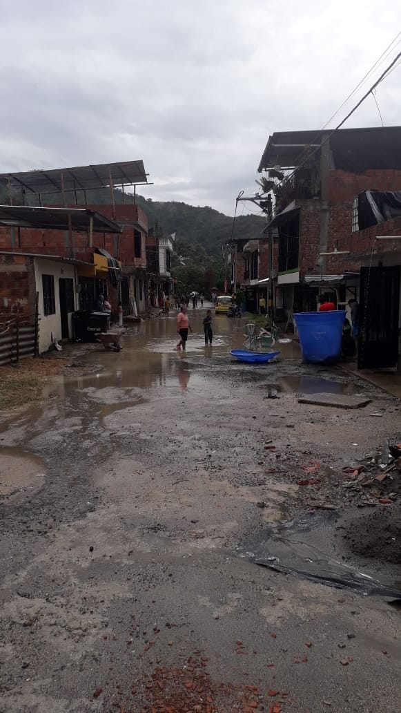 Más de cuatro sectores de Ibagué sufrieron afectaciones por las lluvias