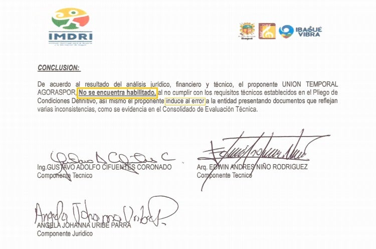 Respuesta Coliseo Mayor