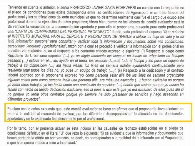 Respuesta observaciones Coliseo Mayor