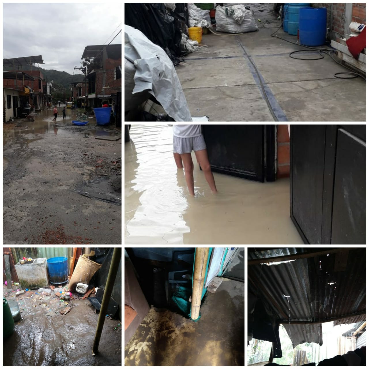 Más de cuatro sectores de Ibagué sufrieron