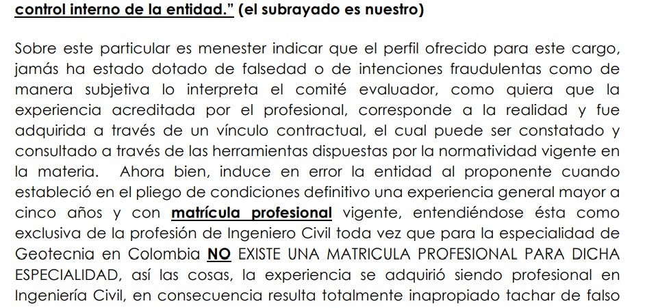 Licitación Coliseo Mayor