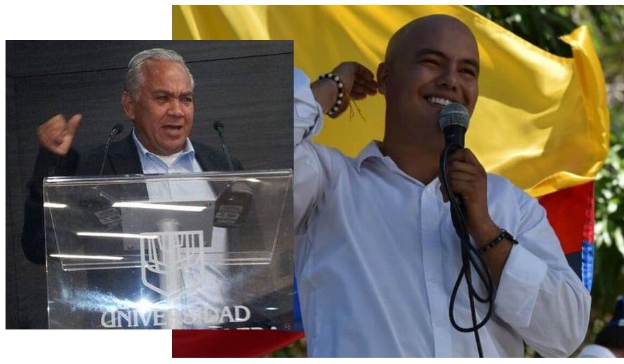 alcalde y exalcalde de Valle de San Juan