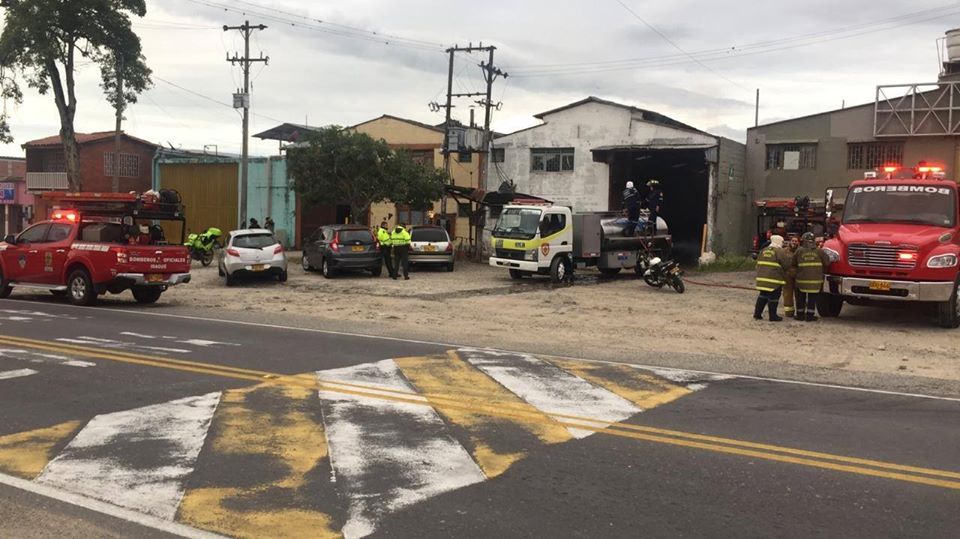 Incendio en Picaleña