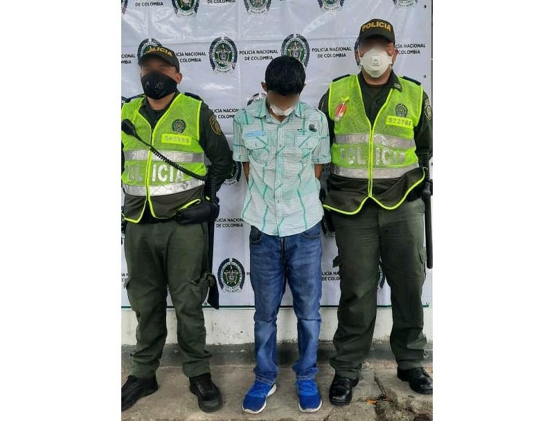 Ladrón de celulares en Ibagué